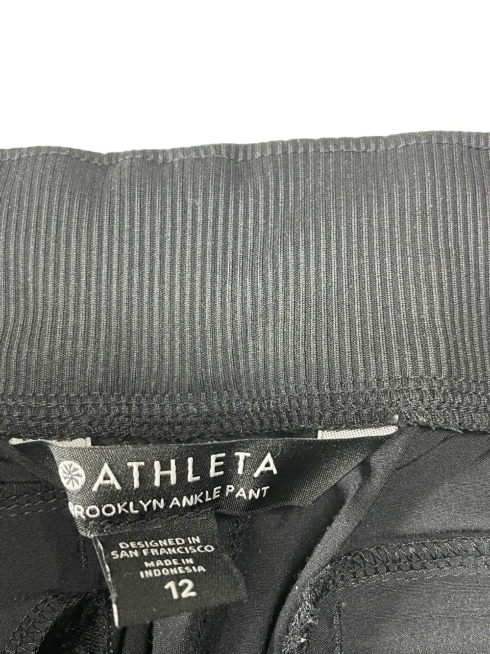 Athleta Brooklyn Ankle Pant Black Size 12 - Picture 7 of 11